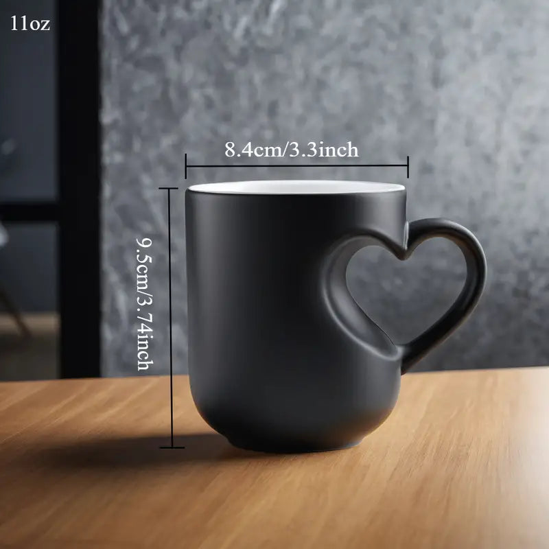 Mug en forme de coeur